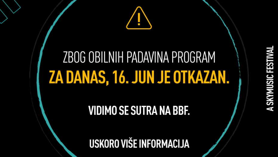 Belgrade Beer Fest, zbog obilnih kiša ODLAŽE SE ZA JOŠ JEDAN DAN, START POMEREN ZA SUTRA