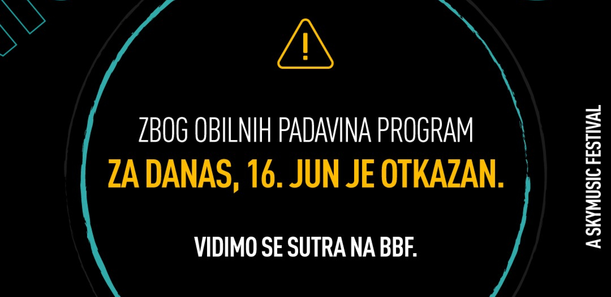 BELGRADE BEER FEST ZBOG OBILNIH KIŠA ODLOŽEN ZA JOŠ JEDAN DAN Start pomeren za sutra