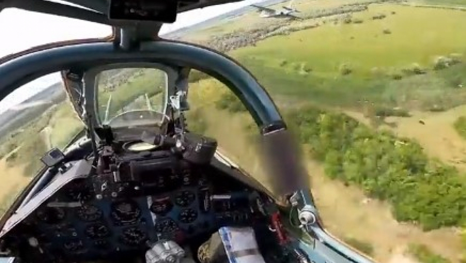 ŽESTOK UDAR Novi snimak sa ukrajinskog ratišta