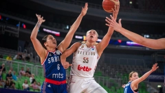 DEBAKL KOŠARKAŠICA Srbija doživela jedan od najubedljivijih poraza u istoriji i ostala bez borbe za medalju