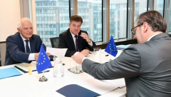 BORELJ I LAJČAK SA VUČIĆEM Nastavak važnih sastanaka u Briselu