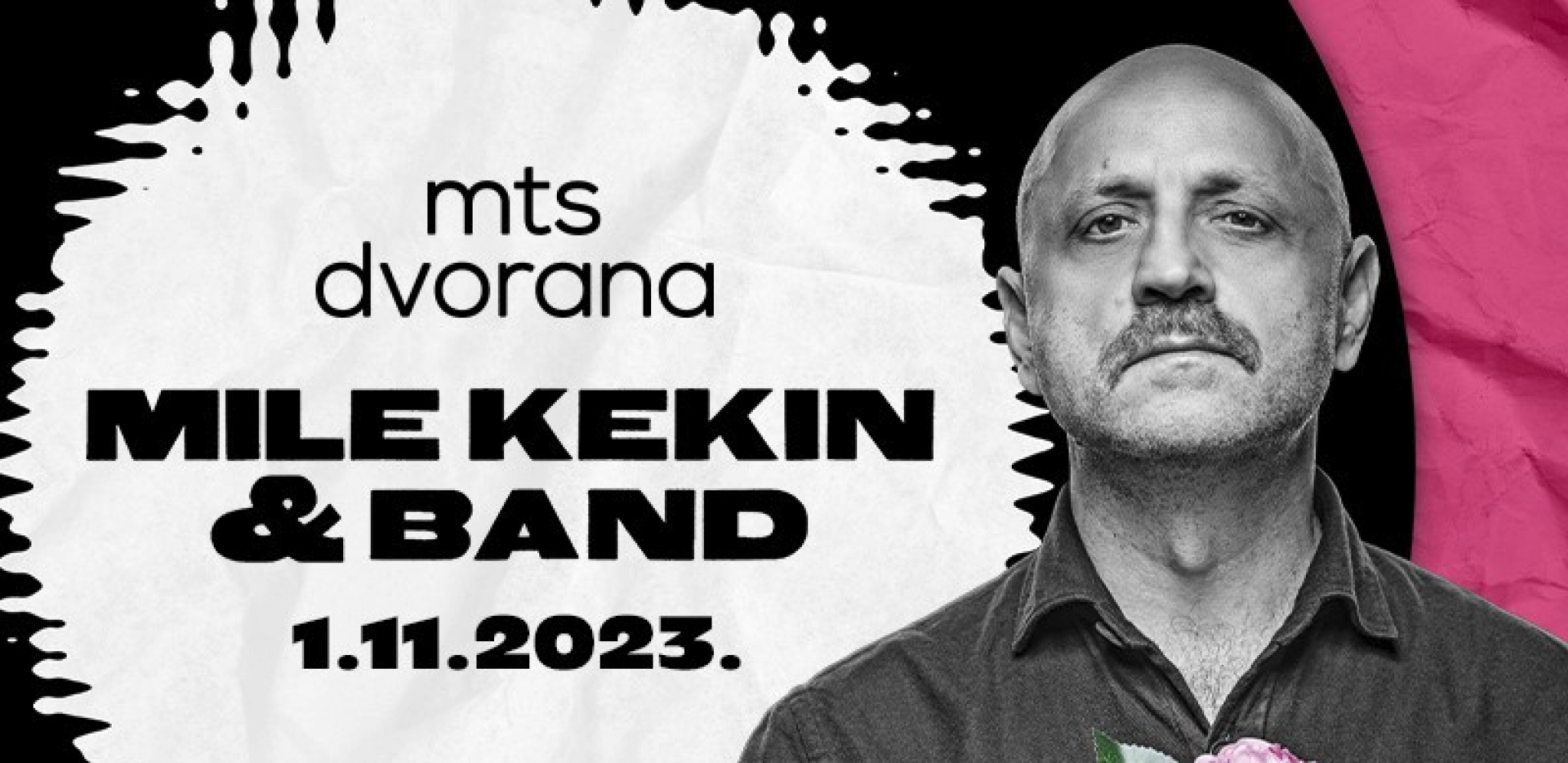 Mile Kekin prvi put nastupa u mts Dvorani