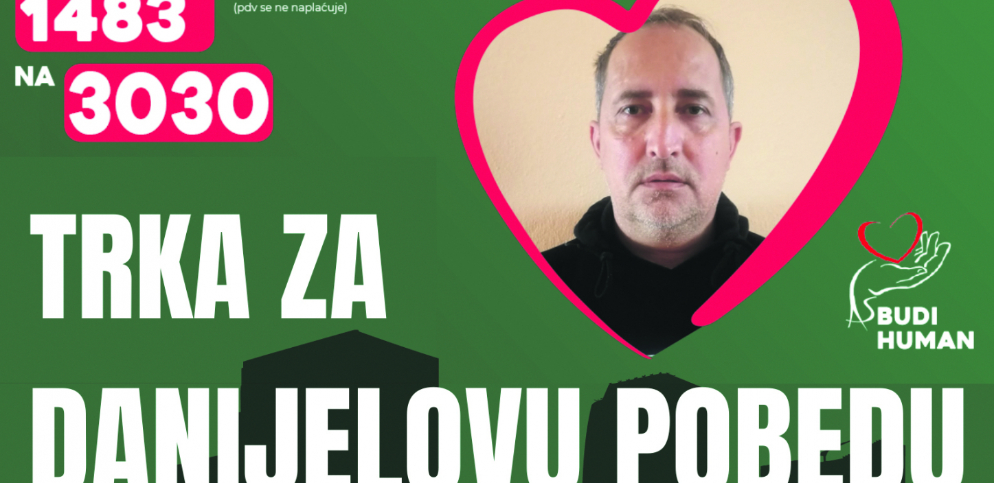 SPORTSKO SRCE Humanitarna trka za Danijela