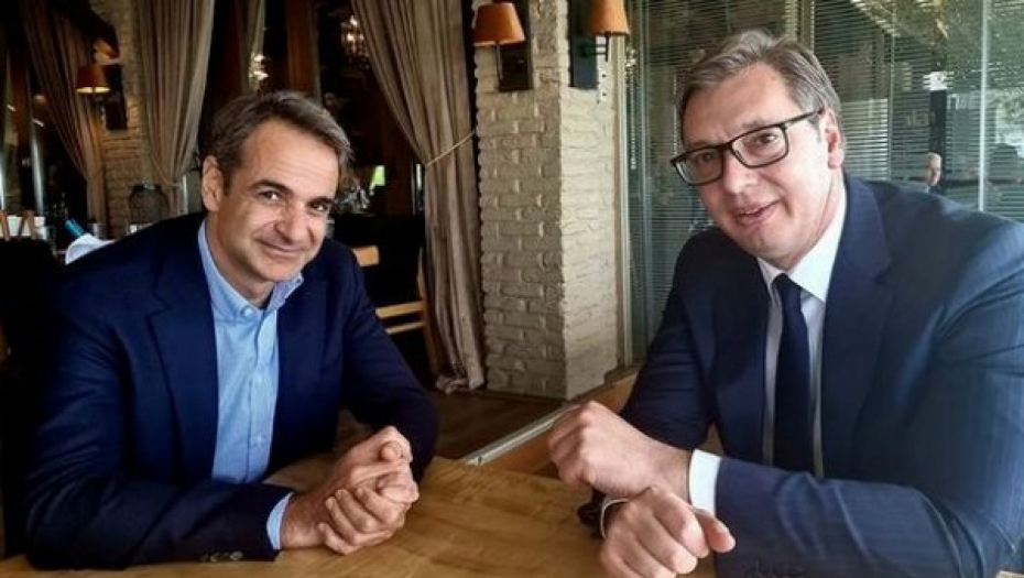 "SRBIJO, HVALA TI" Micotakis se zahvalio srpskim vatrogascima i Vučiću