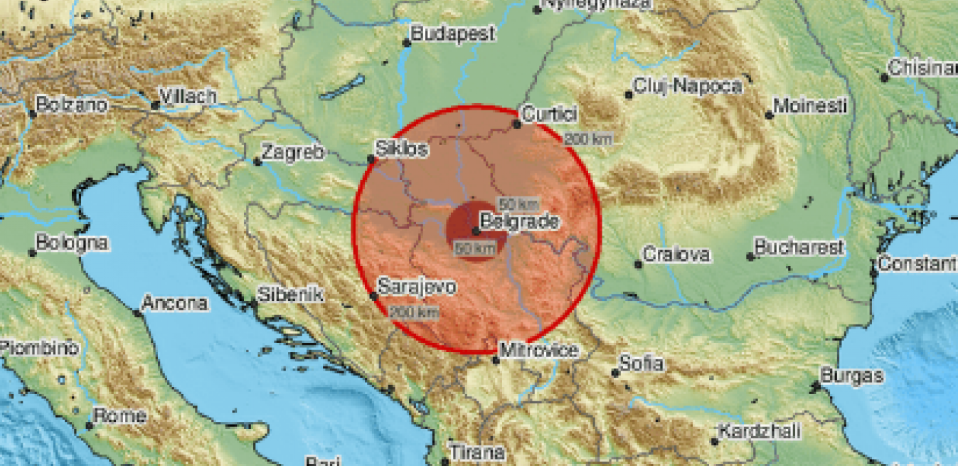 ZEMLJOTRES POGODIO SRBIJU