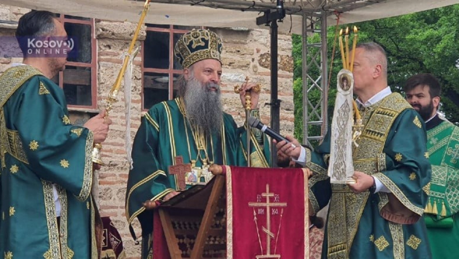 SRPSKI PATRIJARH PORFIRIJE: Na Kosovu i Metohiji smo kod kuće, svojim primerom nas otrežnjujete (VIDEO)