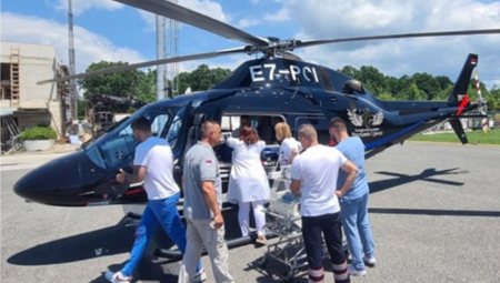 HITNA VAZDUŠNA EVAKUACIJA: Dečak (9) helikopterom prebačen za Beograd na Institut za majku i dete