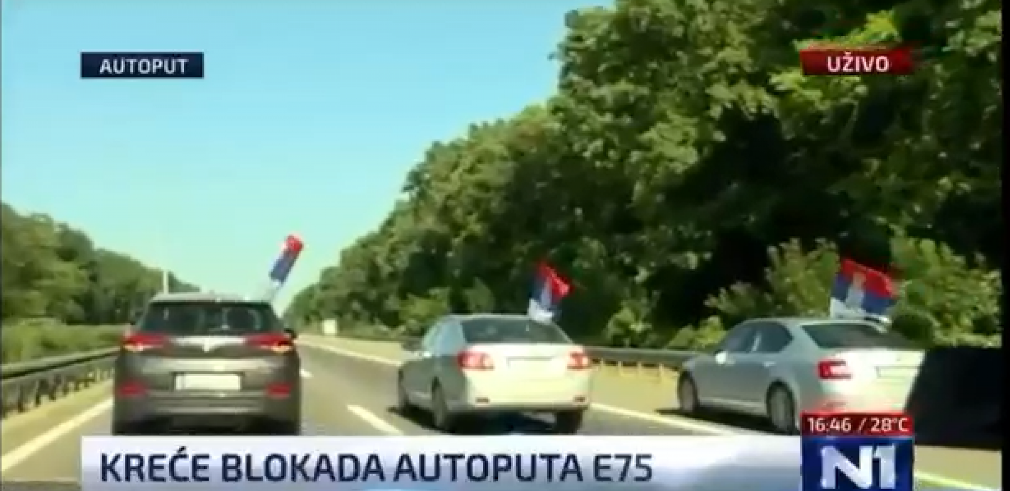 N1 PRIZNAO JEZIVO MALTRETIRANJE TRUDNICE USLED BLOKADE AUTO-PUTA: Ona je u osmom mesecu i već šest sati je u kolima! (VIDEO)