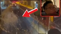 TURISTI UPALI U HAOS U FRANCUSKOJ Polupali im autobus, napadač s kamenom upao unutra