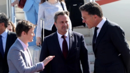 ŽELIM VAM USPEŠNU I DOBRU POSETU SRBIJI Premijerka Brnabić dočekala Rutea i Betela (FOTO)