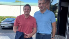 Dragan Stojković u poseti kod Zorana Lakovića u Ženevi