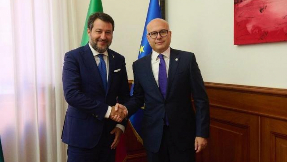 Ministar Vučević završio zvaničnu posetu Italiji sastankom sa Salvinijem i uputio poziv za posetu Srbiji