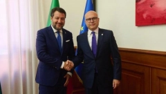 Ministar Vučević završio zvaničnu posetu Italiji sastankom sa Salvinijem i uputio poziv za posetu Srbiji