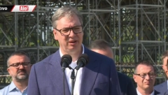 VUČIĆ U POŽAREVCU "Ova saobraćajnica povezuje najlepše krajeve Jugoistočne Evrope" (FOTO/VIDEO)