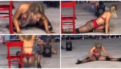 SKANDALČINA NA KARNEVALU U LESKOVCU Devojka provokativno mešala u crvenoj čipci, u publici deca s roditeljima (FOTO/VIDEO)