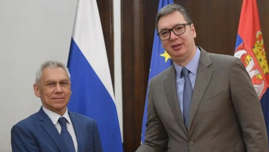 PREDSEDNIK VUČIĆ SE SASTAO SA BOCAN-HARČENKOM Sastanak sa ambasadorom Rusije počeo u 10 sati (FOTO)