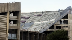 SCENE KOJE SU RASPLAKALE NAVIJAČE BARSELONE "Kamp Nou" kakav smo znali odlazi u istoriju, pogledajte slike rušenja čuvenog stadiona (FOTO)
