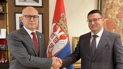 VUČEVIĆ RAZGOVARAO SA ĐURĐEVIM: Odbrana države i srpskog identiteta najvažniji nacionalni zadatak