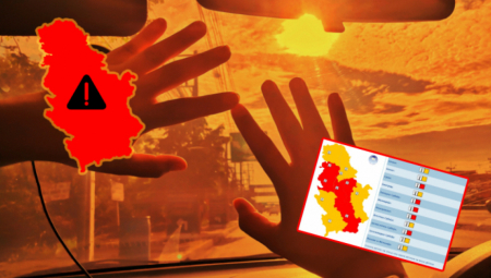 CRVENO USIJANJE U SRBIJI! Popaljeni svi mogući meteoalarmi, a evo gde će udariti NEVREME