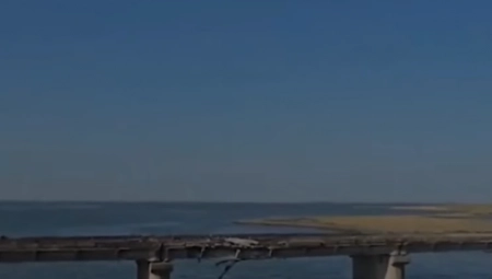 RODITELJI POGINULI, ĆERKA POVREĐENA Obustavljen saobraćaj preko Krimskog mosta (VIDEO)
