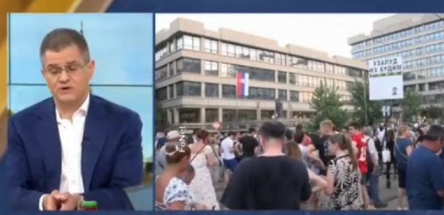 VUK JEREMIĆ: Stranke koje organizuju proteste ne mogu da pobede Vučića! (VIDEO)
