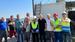 STIGLO NAJPRIJATNIJE IZNENAĐENJE ZA RADNIKE Čučković obišao radove na izgradnji beogradskog metroa