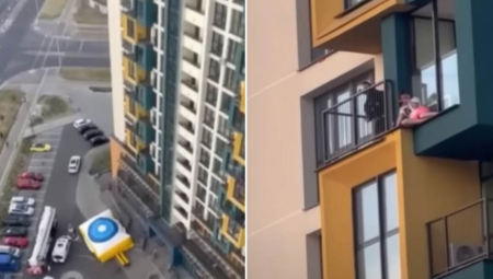 DEVOJKA ZASPALA NA SIMSU NEBODERA NA 24. SPRATU Internetom se širi snimak od koga zastaje dah (VIDEO)