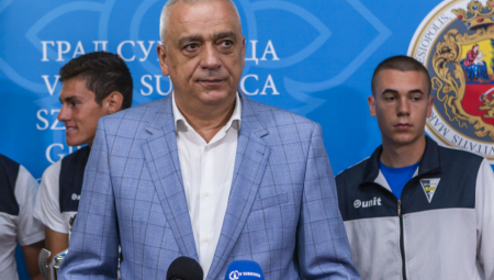 Subotica: Gradonačelnik Stevan Bakić primio predstavnike Tenis kluba Spartak