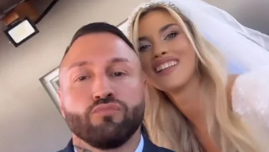 OŽENIO SE NENAD ALEKSIĆ ŠA! Zavetovao se na večnu ljubav, mlada blista u venčanici!