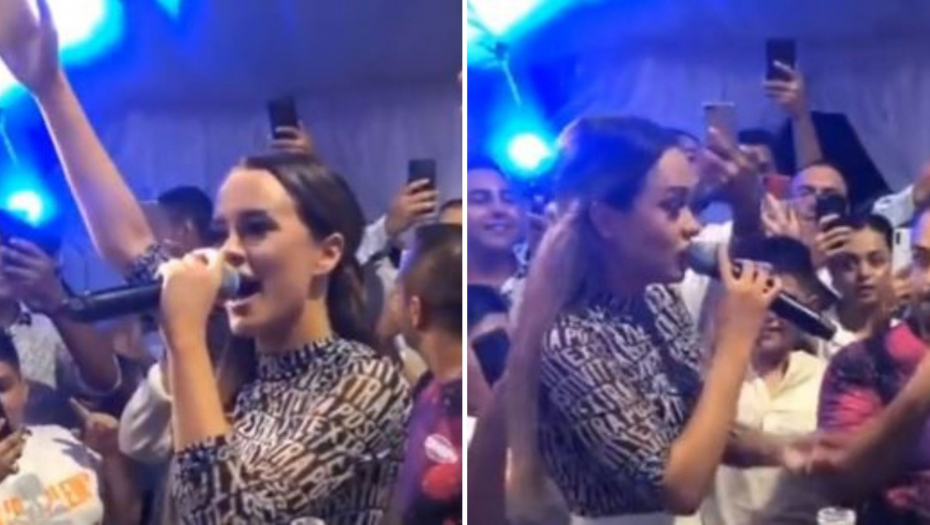 KAKAV BLAM! Isplivao snimak sa privatne proslave, Tijana Em pokušala da uzme bakšiš, pa dobila hladan tuš (VIDEO)