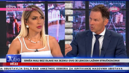 SINIŠA MALI NA PINKU Srbija postaje centar sveta, naša ekonomija se razvija