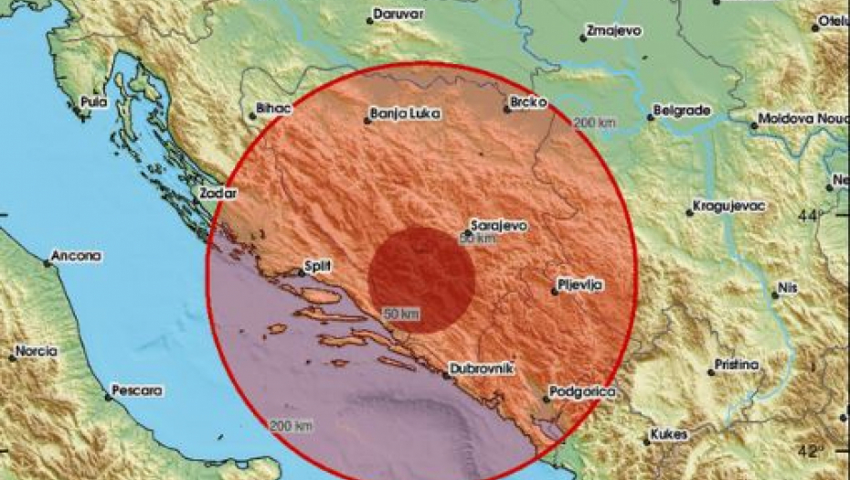 PONOVO SE TRESAO BALKAN! Nakon superoluja, zemljotres jutros probudio komšije
