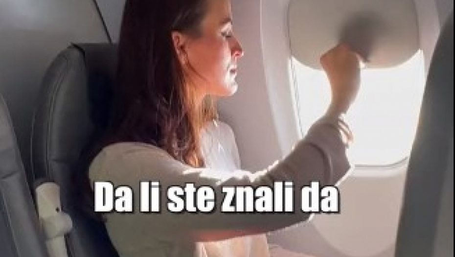 ZAŠTO STJUARDESE TRAŽE DA SPUSTITE ZAVESE TOKOM LETA Razlog će vas iznenaditi, a tiče se zdravlja