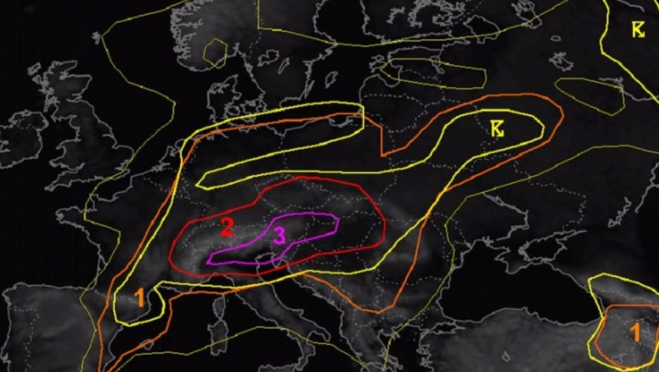 SUPERĆELIJSKE OLUJE STIŽU U OVE ZEMLJE PORED SRBIJE Upozorenje na snazi, moguć i tornado