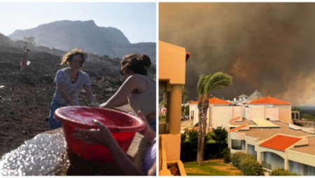 USPEO SAM DA ZGRABIM SAMO GAĆE, MAJICU I PATIKE Boban iz Novog Sada je sa porodicom bežao od požara na Rodosu