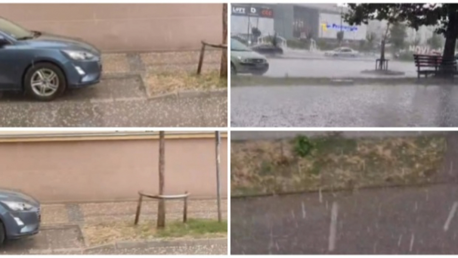 NA OVE SRPSKE GRADOVE SE DANAS SRUČILO NEVREME Tukao je grad, a evo ko je tek na udaru
