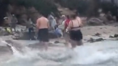 LJUTNE MORSKE ZVERI JULE PLIVAČE Horor na poznatoj plaži, osvanuo snimak - ljudi vrište i gaze jedni preko drugih