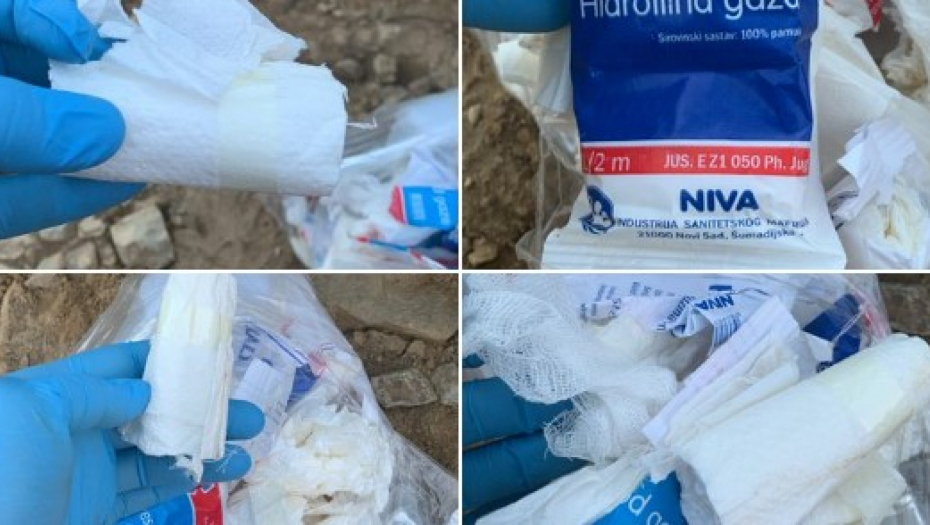 SRBIN OTVORIO PAKET PRVE POMOĆI, UNUTRA TOALET PAPIR, UBRUS I FOLIJA ZA KIKIRIKI Ovo je otkrio u trenutku udesa, horor