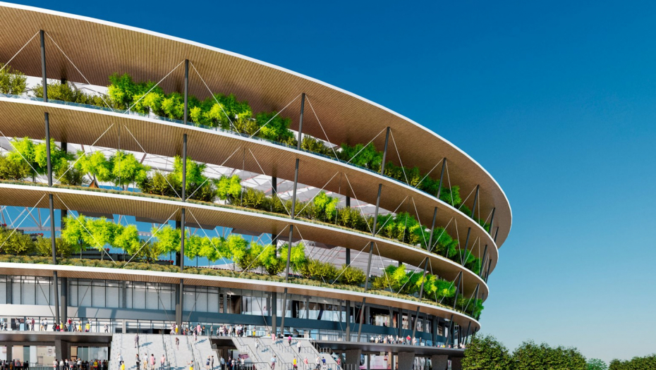 PRVI "GARDEN STADION" NA SVETU Srbija će biti pionir u izgradnji svoje fudbalske arene (FOTO)