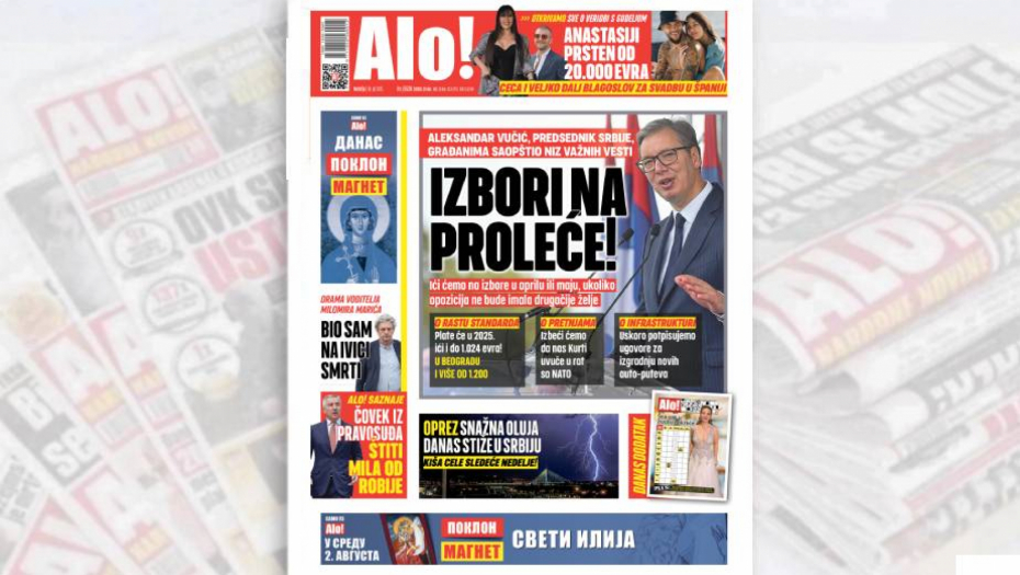 IZBORI NA PROLEĆE! Aleksandar Vučić, predsednik Srbije, građanima saopštio niz važnih vesti