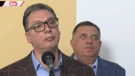 VUČIĆ TOKOM POSETE RS Poštujemo integritet BiH, ali ne smemo da okrenemo leđa Republici Srpskoj