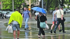 TOPLO I SPARNO, A NEGDE I NOVI PLJUSKOVI Ovo je detaljna vremenska prognoza meteorologa Čubrila za narednih 5 dana