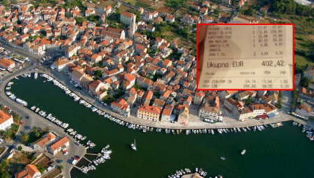 RAČUN NA HRVATSKOM PRIMORJU ZAPREPASTIO TURISTKINJU "Za ovo si dala 400 evra? Pa to ne vredi ni 50" (FOTO)