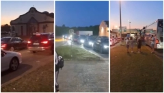 LJUDI SA DECOM IZAŠLI IZ KOLA, KOLONA JE NEPREGLEDNA Totalni haos na granici sa Srbijom, prelaz se čeka satima (VIDEO)