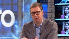 VUČIĆ O IZGRADNJI STADIONA U Srbiji ljudi vole da gledaju fudbal