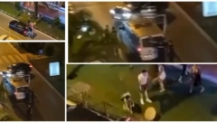 UZNEMIRUJUĆI SNIMAK! MLADIĆI IZ SRBIJE SE BRUTALNO POTUKLI U BUDVI Jedan džipom pregazio muškarca koji je ležao na ulici (VIDEO)