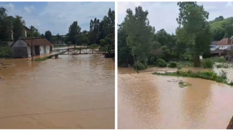 VANREDNA SITUACIJA U JOŠ JEDNOM SRPSKOM GRADU Obilne padavine napravile haos, evo gde je bilo najgore