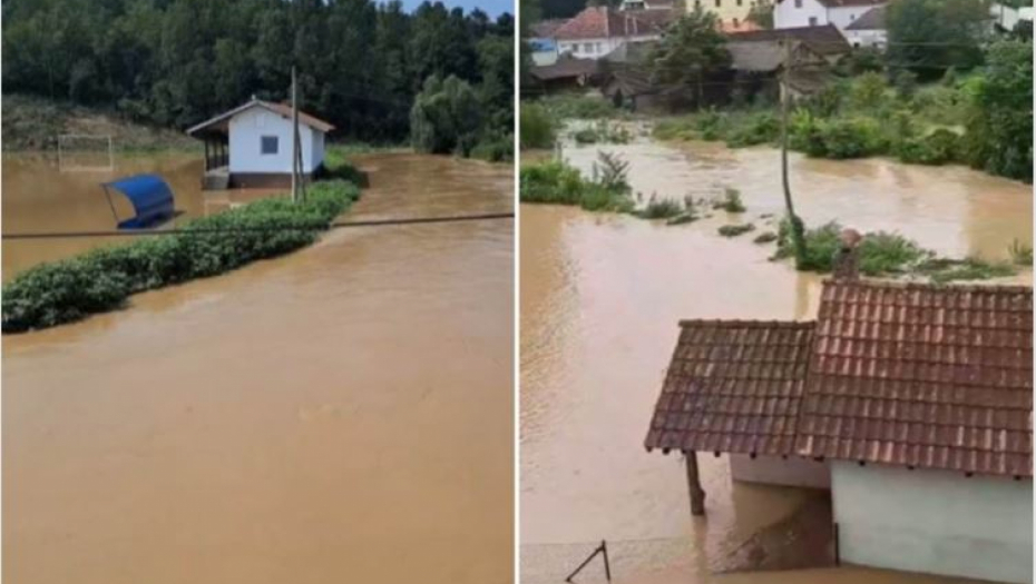 APOKALIPTIČNI PRIZORI U DVE SRPSKE OPŠTINE! Za dva sata palo 120 l kiše - proglašena VANREDNA situacija (VIDEO)