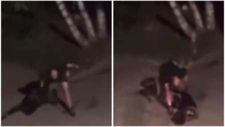 OBORIO JE ŠAMAROM NA TLO PA JE ŠUTIRAO I PESNIČIO Jeziv snimak nasilja u Sarajevu kruži društvenim mrežama (VIDEO)