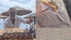 SRPKINJE ODLEPILE ZA OVIM GRKOM Svi su navalili da kupuju krofne kod njega